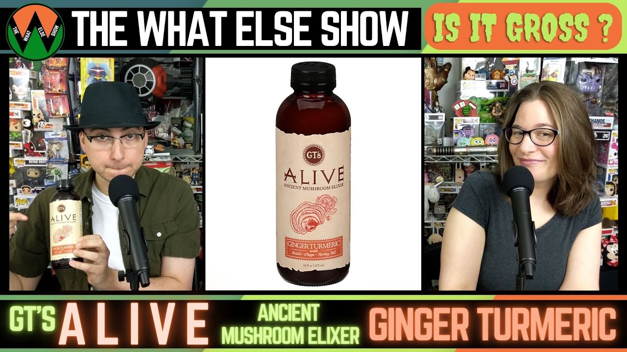 GT's Alive Ancient Mushroom Elixir Is it gross? YouTube