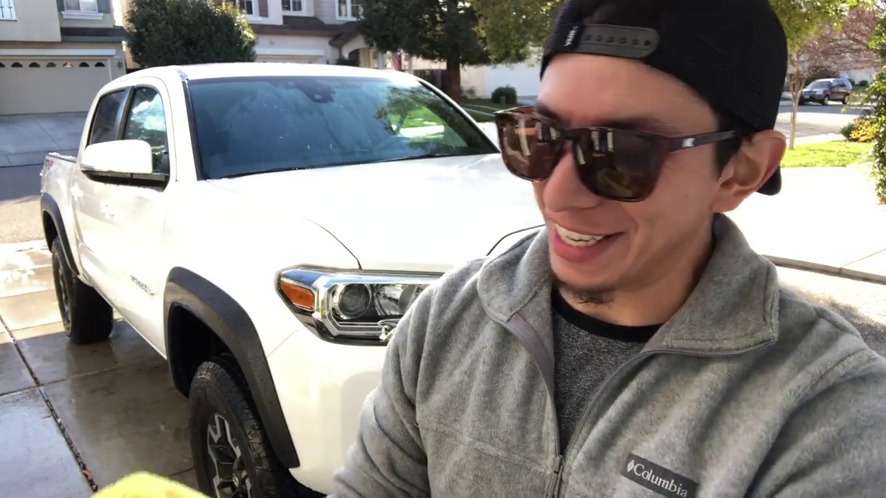 HOW NOT TO WASH A NEW CAR?? (TRIGGERING) + GAS CAP HOLDER??