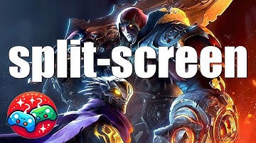 How to enable local co-op (split-screen) in Darksiders Genesis? (multiplayer games)