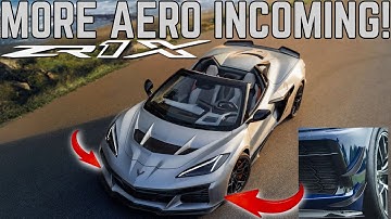 HOW the C8 Corvette GRAND SPORT will look different! NEW AERO for the ZR1X!
