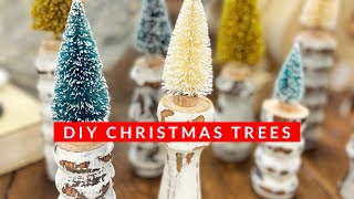 How To Make Bottle Brush Trees ~ Chenille Bump Tiny Christmas Tree Craft  Project Tutorial