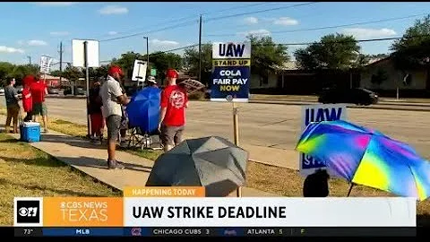 UAW strike deadline looms