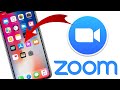 Как легко установить и зарегистрироваться в Zoom на iPhone