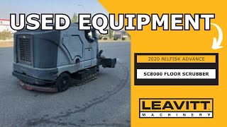 USED 2020 NILFISK ADVANCE SC8000 FLOOR SCRUBBER | Want to know more ? Call today 1-888-247-0567