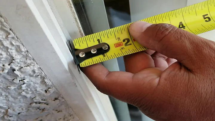 Window damaged measure screens