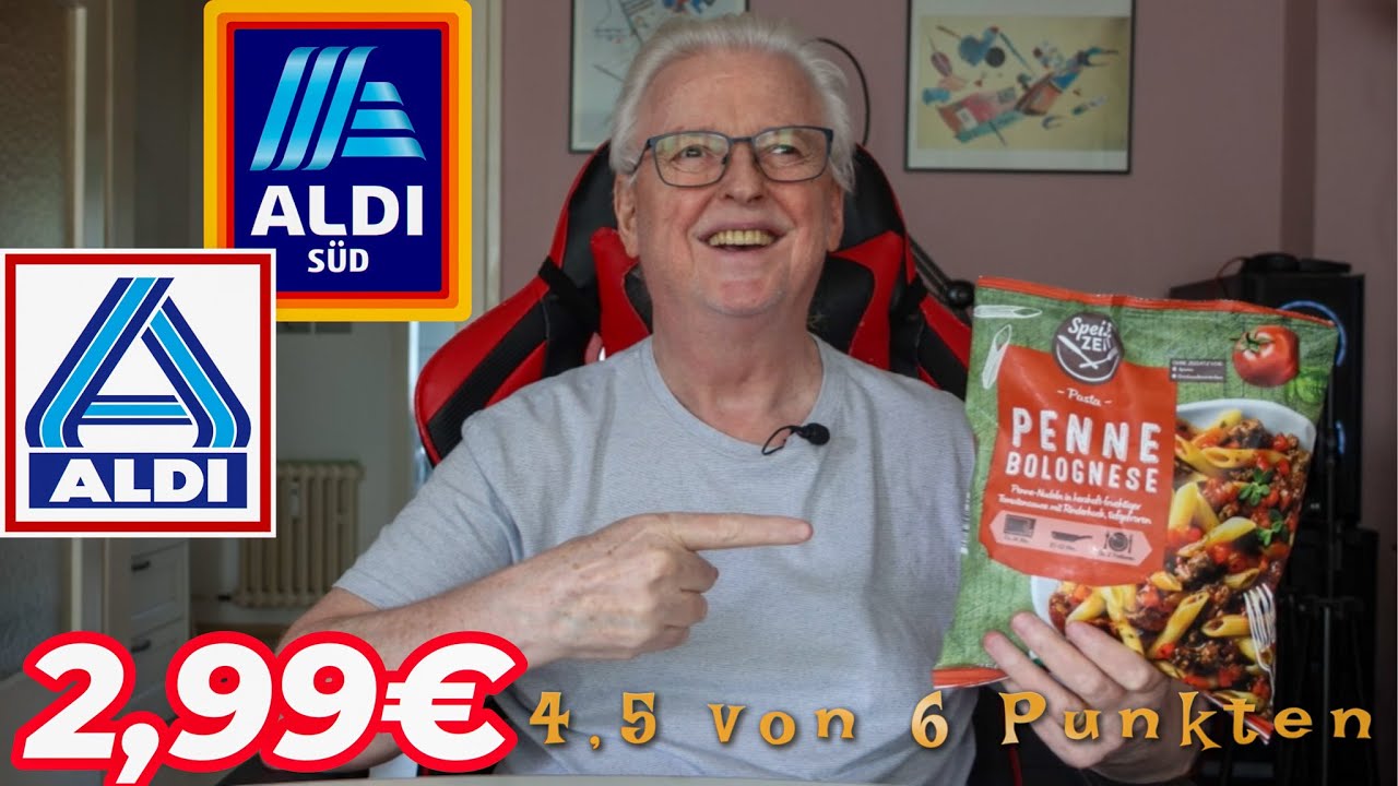 Speise Zeit: Penne Bolognese von Aldi Süd&Nord für 2,99€ - Fertiggericht TK