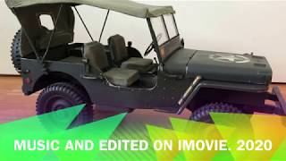 JRRC Q65 MB Willys Jeep Crawler with custom roof and cloth seats. screenshot 5