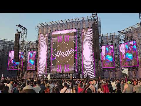 Hugel playing Patadas de ahogado @ EDC Mexico 2024