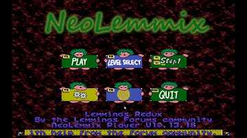 Lemmings Redux - Part 1 - Gentle Levels 1-11