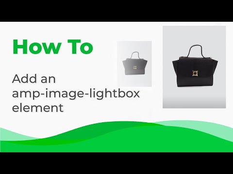 How to Add an Amp-image-lightbox Element from Stripo