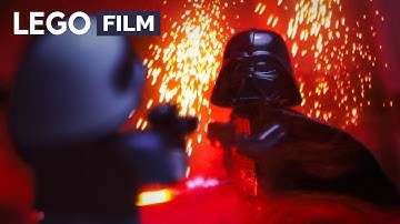 Vaders hallway scene in Lego - Lego Star Wars Rogue One Brickfilm