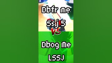 DBFR me VS DBOG me #edit #dbog #dbfr #dragonball #roblox