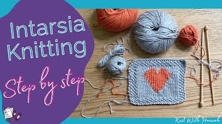 Famous Intarsia Knitting Tutorial : knitting a heart Profile