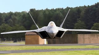 US F22 Pilot Performs Insane Vertical Take Off