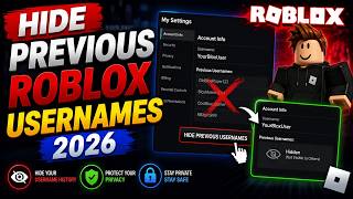 How to Hide Previous Roblox Usernames – Full 2026 Guide