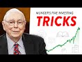 Charlie Munger: The 5 Investing Tricks That Made Him a Billionaire