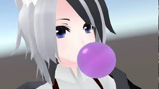 風船ガム 横向きフィギュアエイト Booth