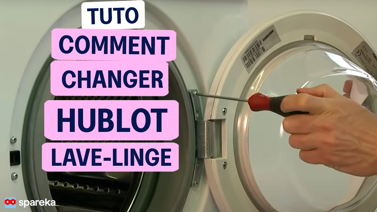 Comment réparer votre machine à laver : remplacer le hublot - YouTube