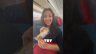 Eating Turkey for the Very First Time on Turkish Airline flying Turkey to Greece #travel #food