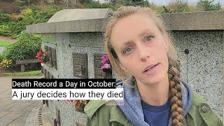 Death Record a Day in October A jury decides how they died - Katy Jean