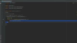Window Adapter in JAVA AWT