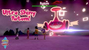 Ultra Shiny Rotom Raid in Pokémon Sword & Shield!