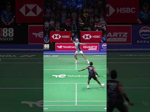 Fast-paced action between Viktor Axelsen and Prannoy H.S. #shorts #badminton #BWF