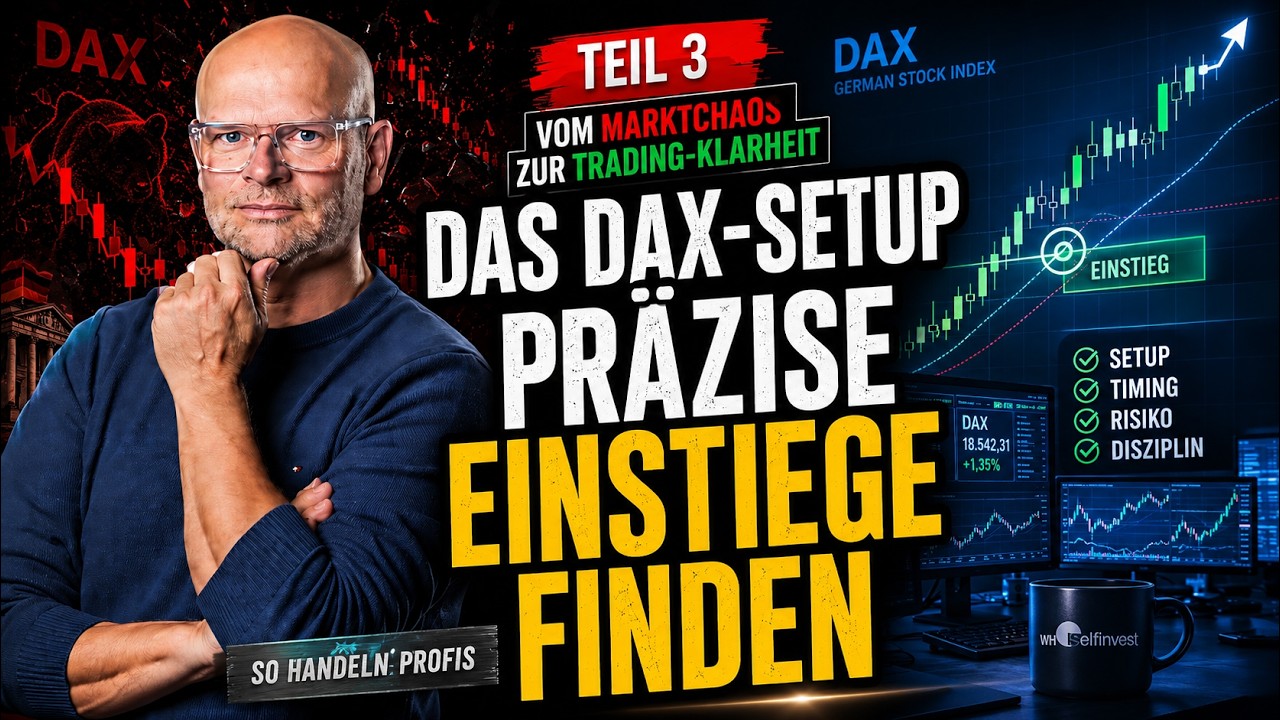 Das DAX-Setup: Wie du präzise Einstiege findest – Vom Marktchaos zur Trading-Klarheit (Teil 3)