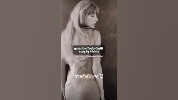 guess the Taylor Swift song with 4 hints! | #taylorswift #shorts