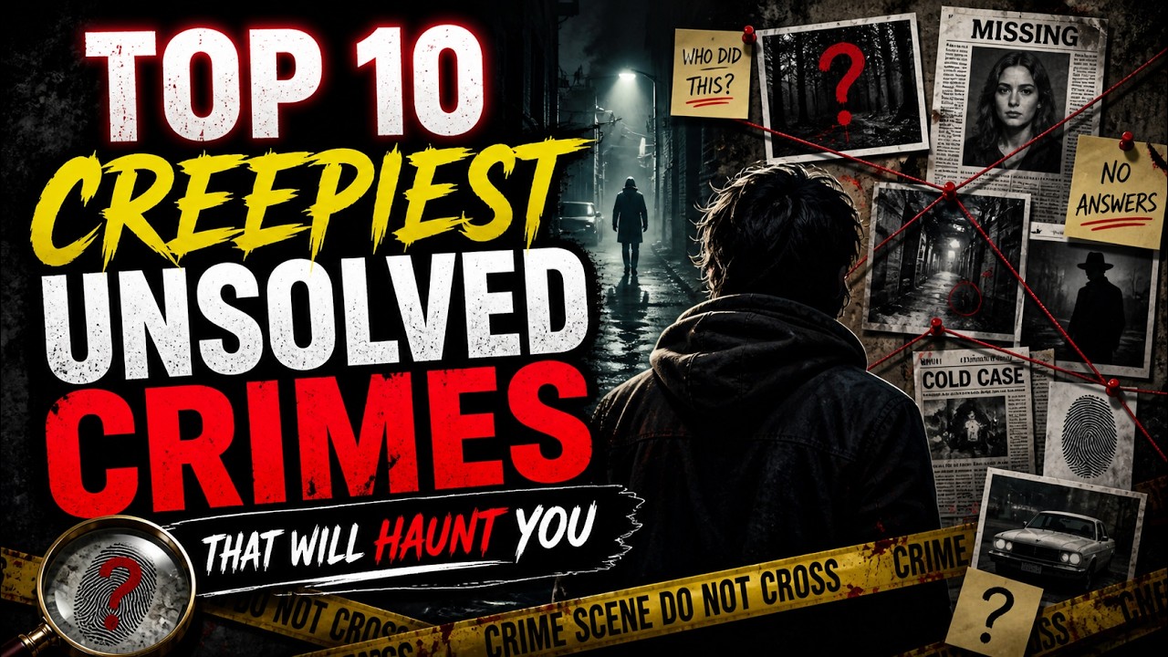 Top 10 Creepiest Unsolved Crimes That Will Haunt You YouTube