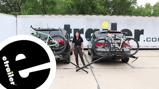 etrailer | Comparison of the Hollywood Destination and the Yakima On Ramp E-Bike Racks