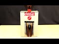 Как сделать дозатор Кока-Колы из картона в домашних условиях