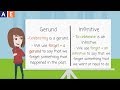 Understanding Gerunds and Infinitives