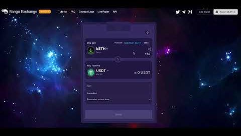 How to convert your bETH on Terra to other coins using Rango