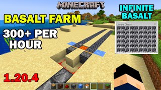 How to make Basalt Farm in Minecraft 1.20 | Infinite Basalt Generator in Minecraft | TSHGAMINGZONE