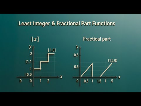 Mastering Floor & Ceiling Functions: Definition, Graph, Domain, Range & Fractional Part