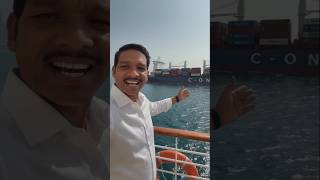welcome to dubai sea in big ship #dubaicity #dubailfe #food #dubaiseabeach #dubaiship