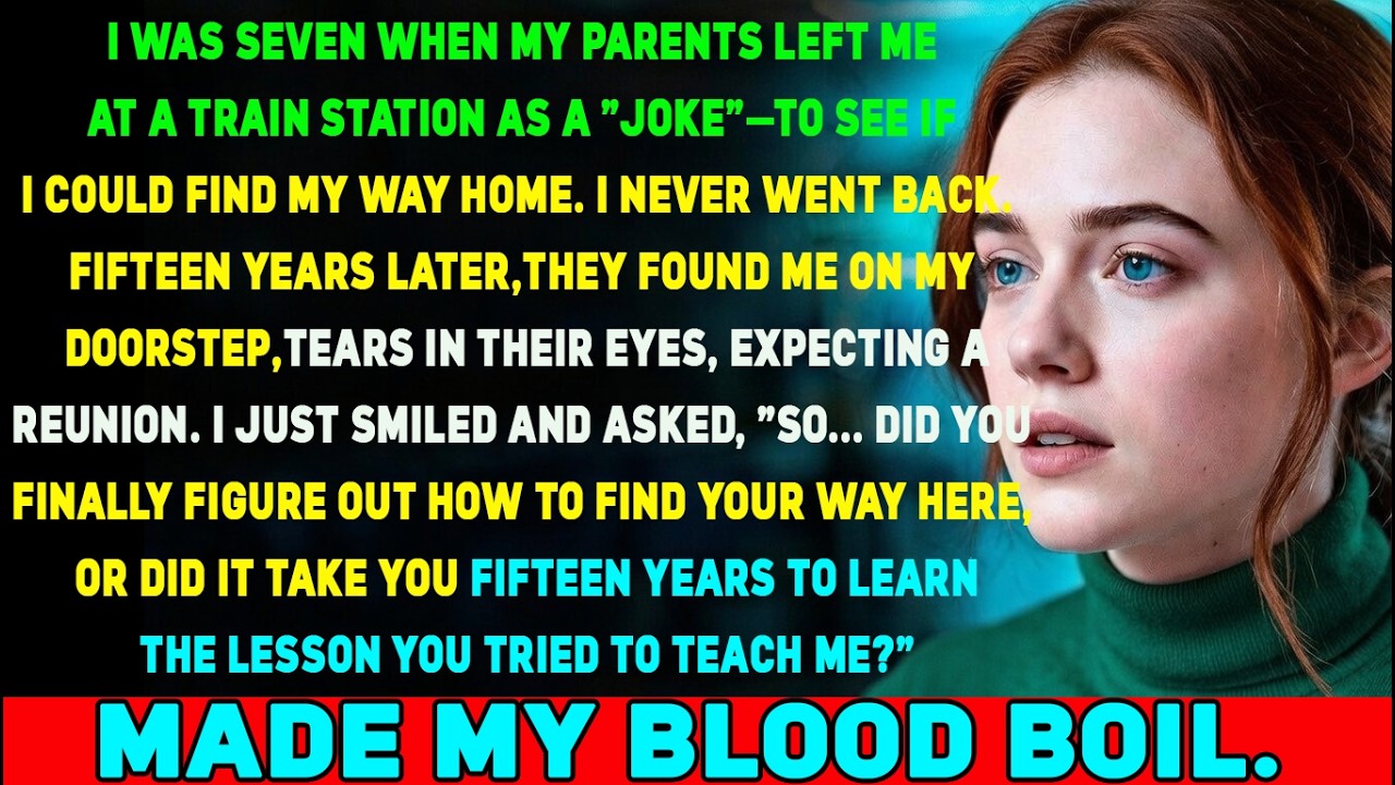 My Parents Left Me At A Train Station As A joke Let's See How She Finds Her Way Home I Never Went!!