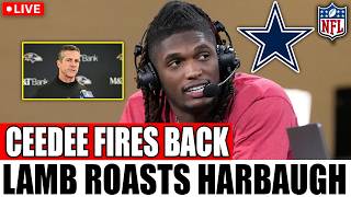 🚨 CeeDee Lamb FIRES BACK at John Harbaugh 😭 Cowboys Fans LOVE IT!