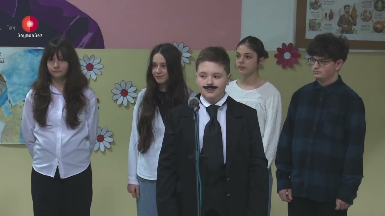 154 ГОД. ОД РАЃАЊЕТО НА МАКЕДОНСКИОТ ВЕЛИКАН ГОЦЕ ДЕЛЧЕВ , ПРОСЛАВА ВО ИСТОИМЕНОТО УЧИЛИШТЕ - ТЕТОВО