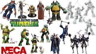 Every - NECA - 2012 Cartoon TMNT - Teenage Mutant Ninja Turtles Comparison List