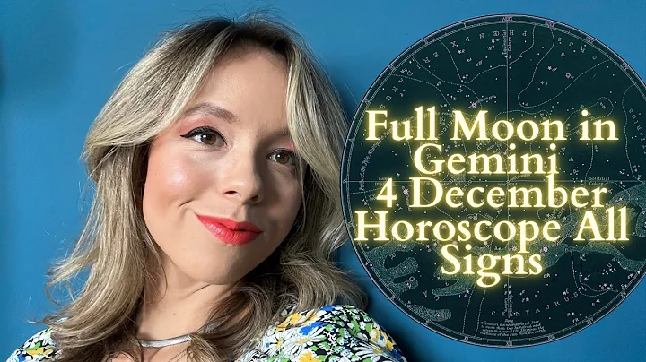 FULL MOON IN GEMINI 4 - 5 December All Signs Horoscope: Important Talks & News at Last