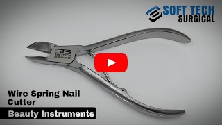 Wire Spring Nail Cutters | Soft Tech Surgical – Nail Nippers OEM Manufacturer & Supplier Beauty Tool screenshot 5
