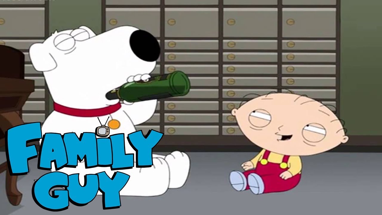 Brian and Stewie Locked in Bank Vault ⎜Funny moments ⎜(Part 2)