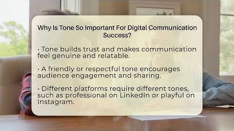 Why Is Tone So Important For Digital Communication Success? - Everyday-Networking