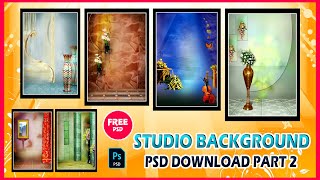 New Studio Background PSD Files Free Download