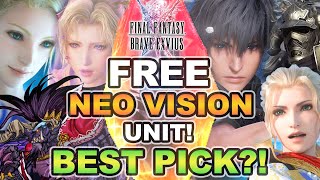Final Fantasy Brave Exvius - Neo Vision Select Ticket Tier List! Who is the Best Neo Vision Unit!