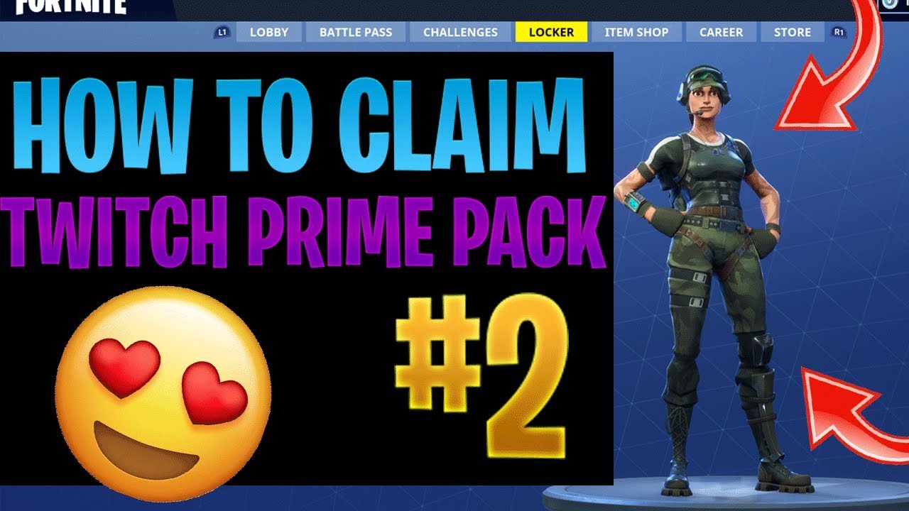 How To Claim Twitch Prime Pack 2 Free Skins In Fortnite Battle Royale Youtube