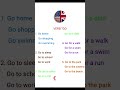 Verb "Go"