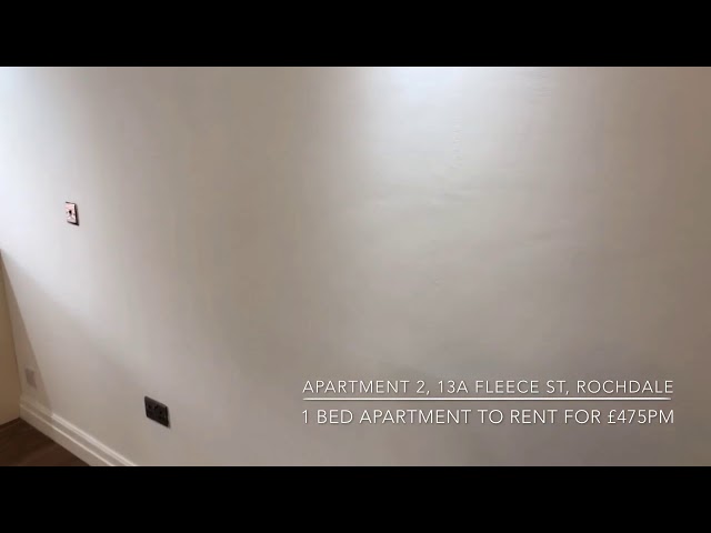 Apartment 2, 13a Fleece St, Rochdale - 1 Bed apartment to rent for 475pm